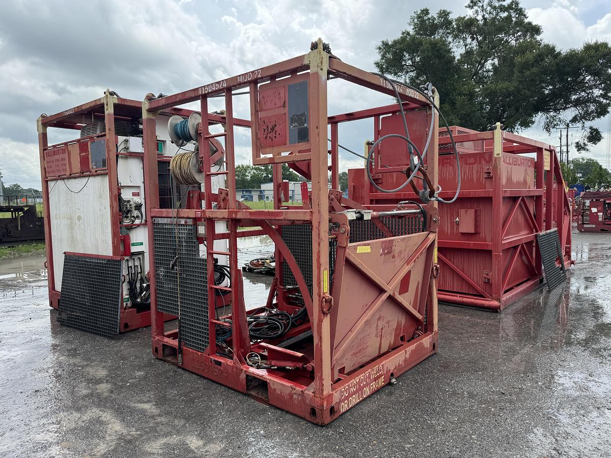 Used Offshore Slickline / Braided Line / E-line Combo Unit for Sale - Zone 2 & DNV 2.7-1 Rated