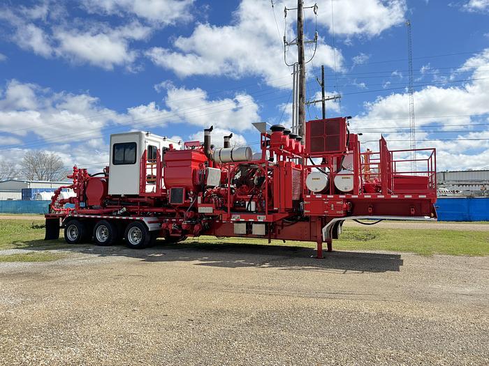 Used 2014 Twin Triplex HT-400 Fluid Pumper for Sale - AMP 1600