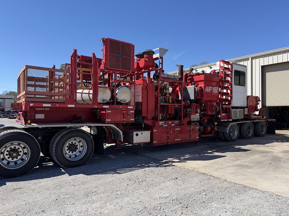 Used 2014 Twin Triplex HT-400 Fluid Pumper for Sale - AMP 1600