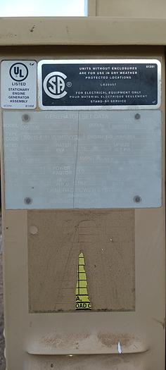 Used 15 KW GUARDIAN Genset