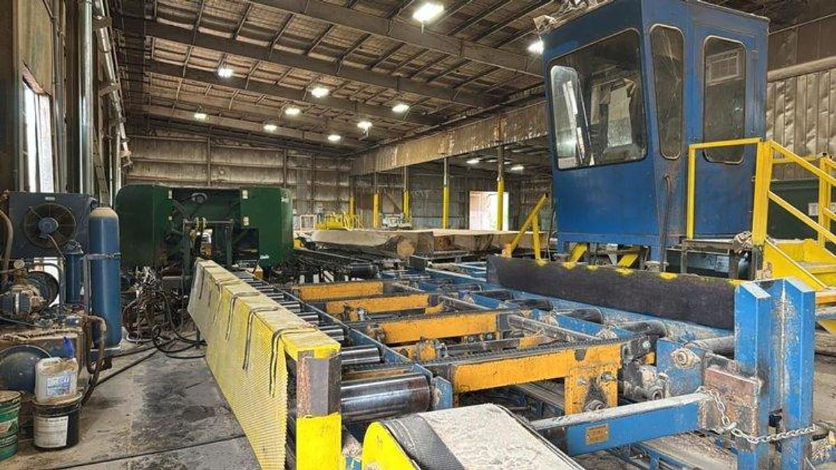 Used Resaw Run-Around System