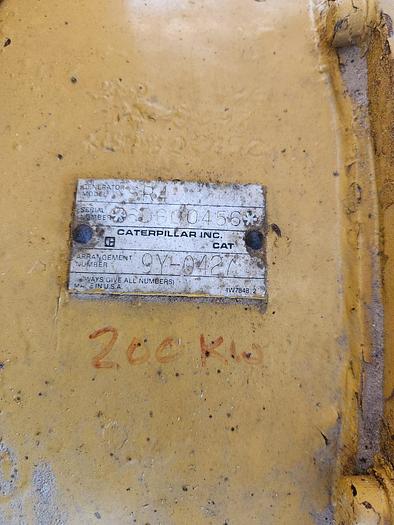 Used 200 KW Cat Diesel Genset