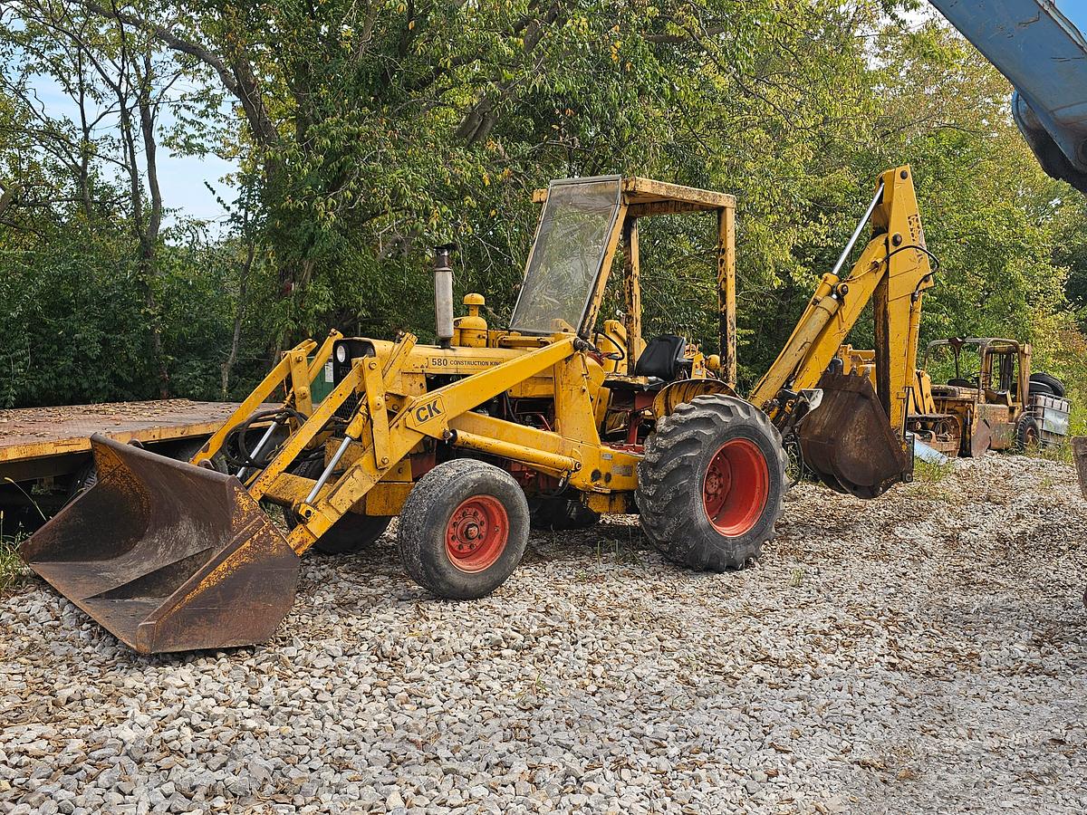 Used 580CK Construction King Backhoe