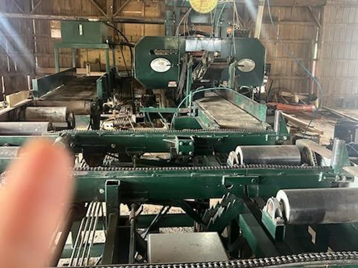 Used Lumber Tiger Resaw With Floating Head