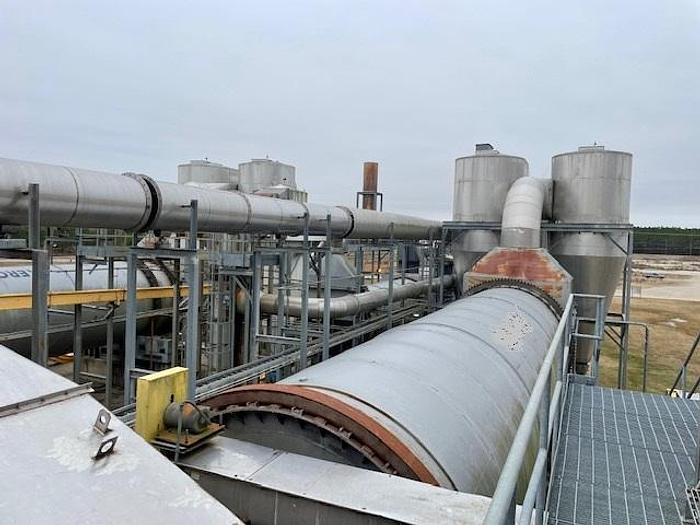 Used Bühler Aeroglide Twin 13 X 60 Gas Fired Rotary Dryers #19972