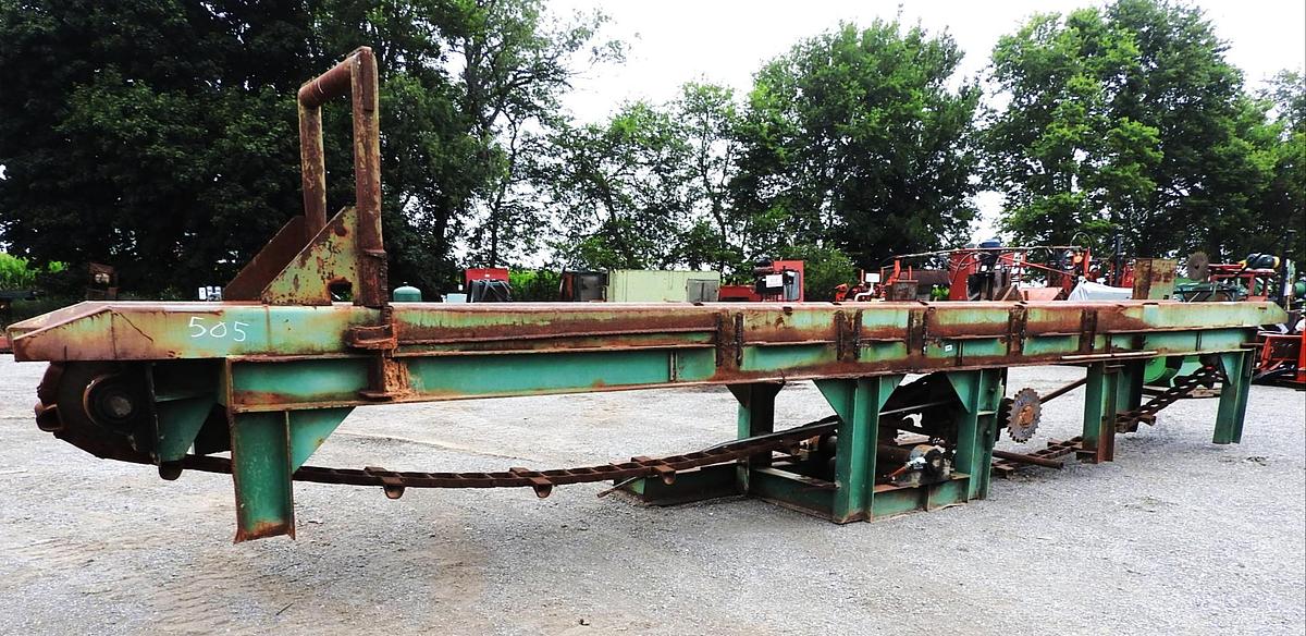 Used Log Trough