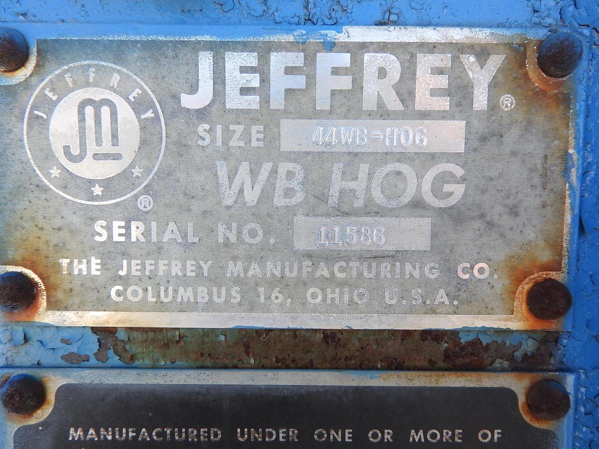 Used Jeffrey 44 WB-Hog