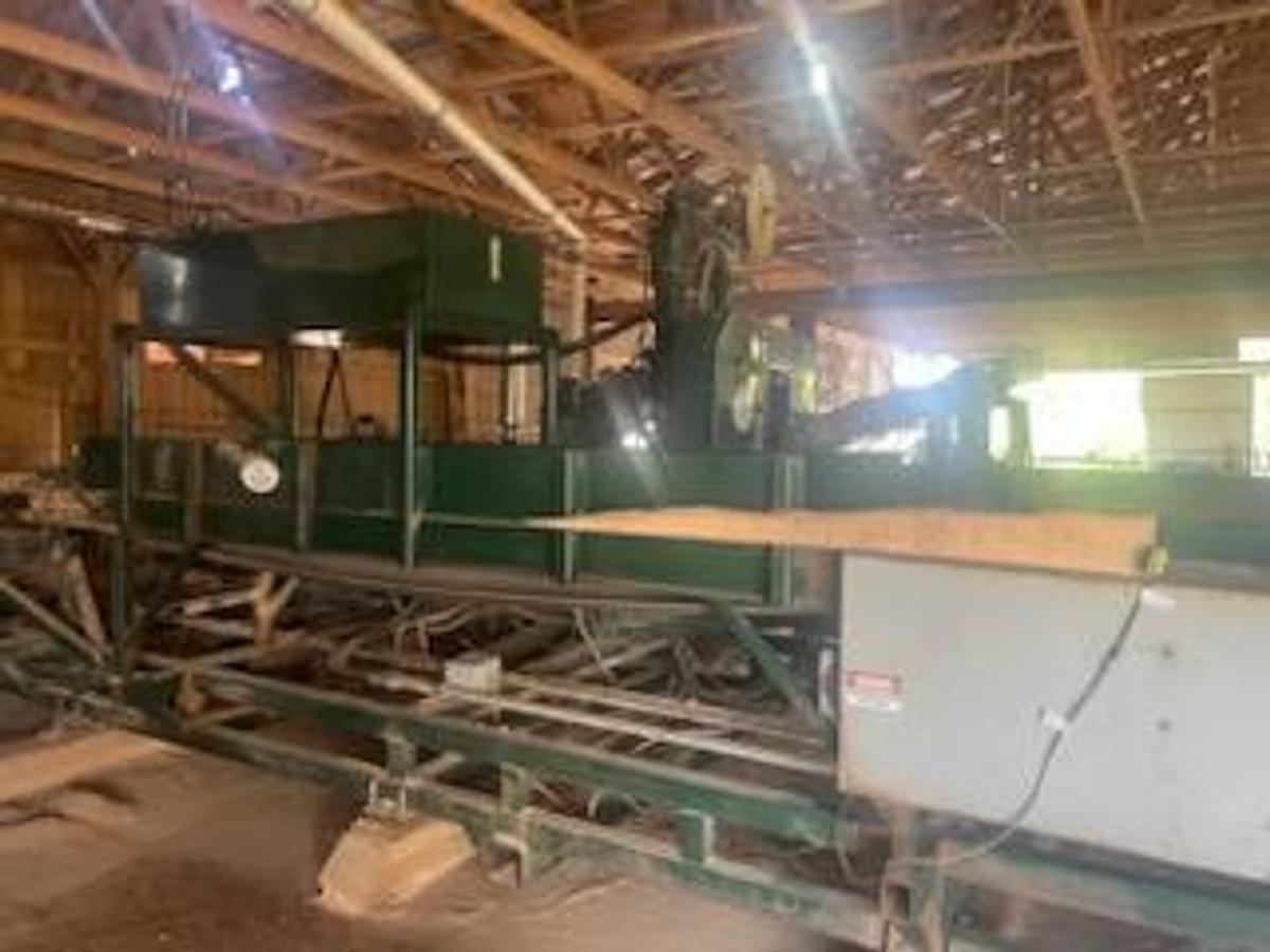 Used Lumber Tiger Resaw With Floating Head