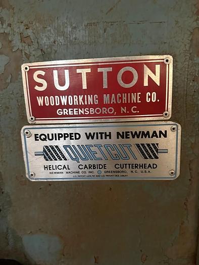 Used 1965 Newman S-970 Planer #20287