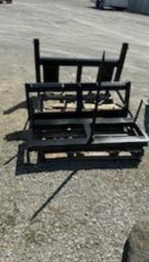 Skid steer attachments walk thru Forks & a ripper & MORE