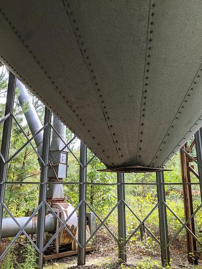 Used Cyclone and Storage Bin #19766