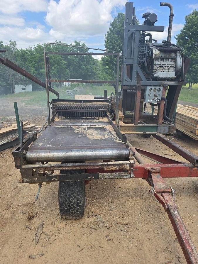 Used Shop built portable edger