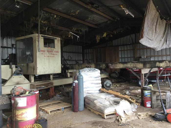 Used Hurdle Circular Sawmill       A complete setup