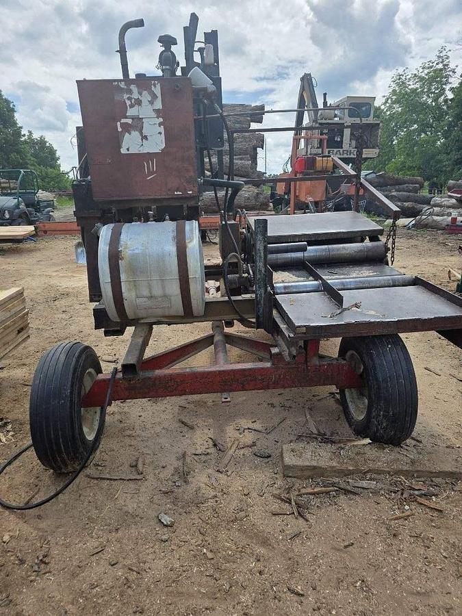 Used Shop built portable edger