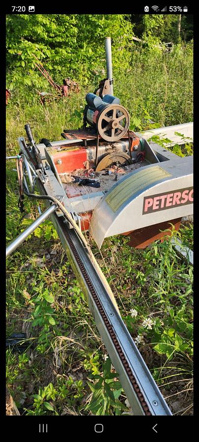 Used Peterson Portable sawmill