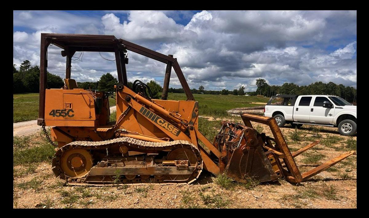 Used 455C Case Crawler Loader