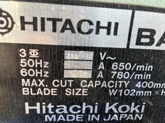 Used Hitachi Bandsaw #20074