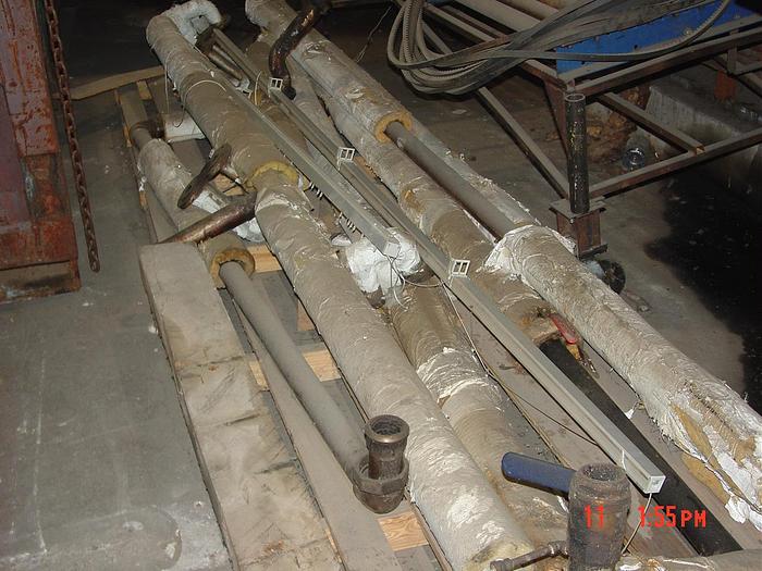 Used Wemhoner Hot Oil Feed Thru Press