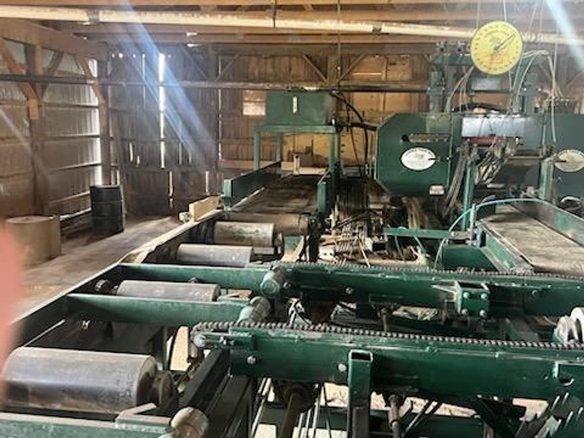 Used Lumber Tiger Resaw With Floating Head