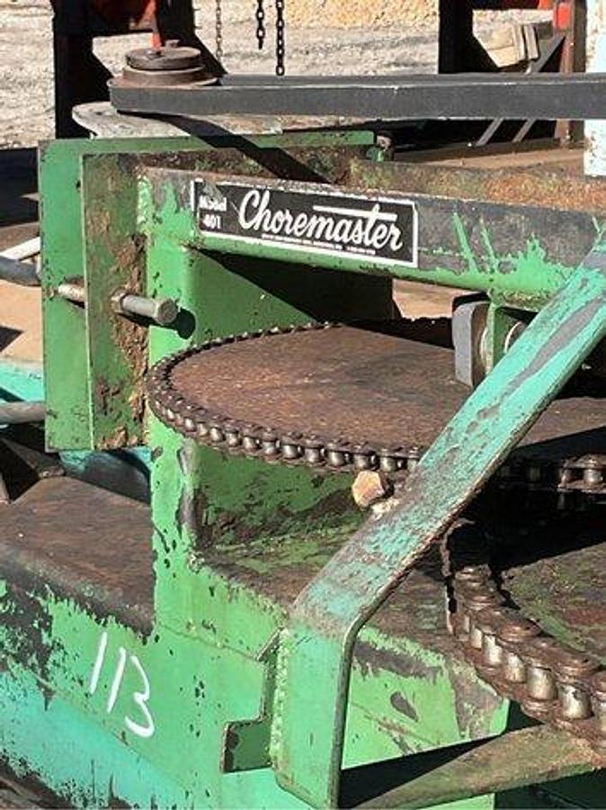 Used Morbark debarker complete hydraulic  set-up