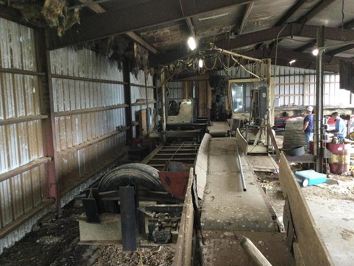 Used Hurdle Circular Sawmill       A complete setup