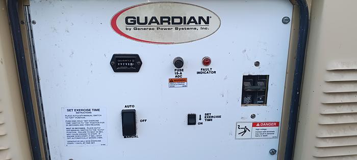 Used 15 KW GUARDIAN Genset