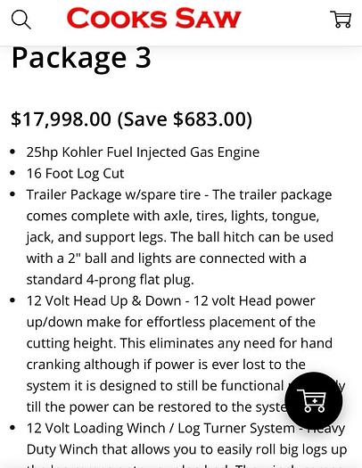 Used 2022 Cook's HD-32 #20264