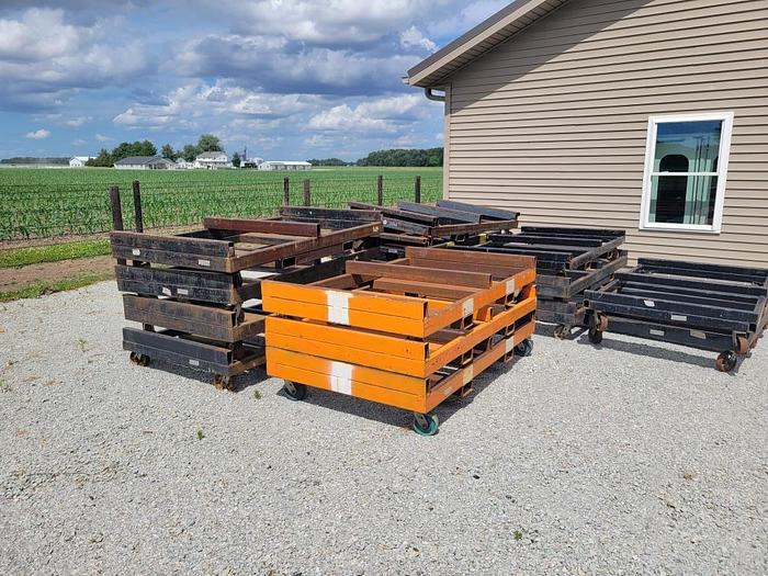 Used Heavy Duty 4 Swivel Wheel Carts