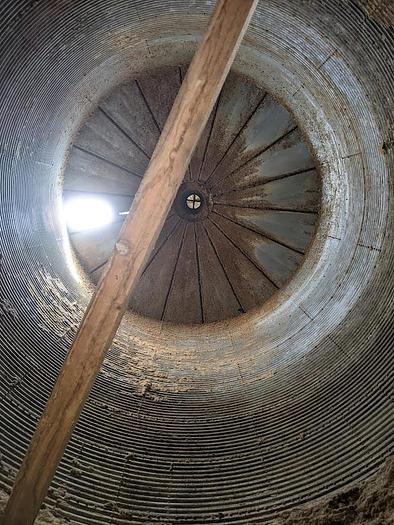 Used Cyclone and Storage Bin #19766