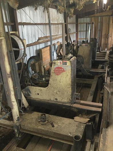 Used Hurdle Circular Sawmill       A complete setup