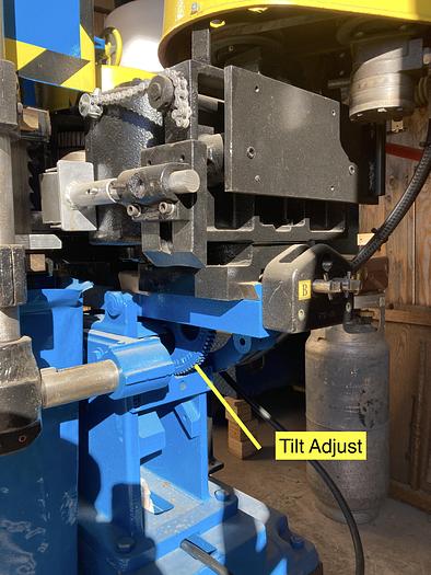 Refurbished 1957 Tri State Machinery T 36 Tilt Band Resaw