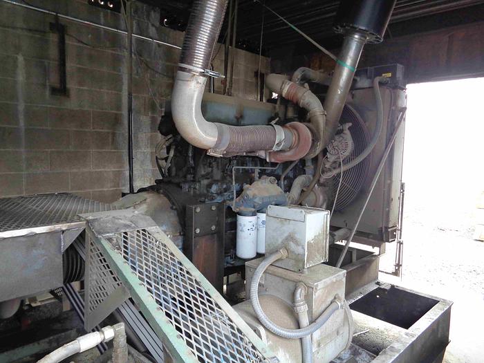 Used Detroit 60 Series Diesel skid w/600 gal. Hyd.tank