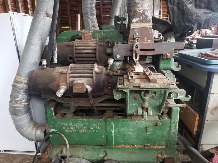 Used S A Woods Moulder 4 x 8 #20337