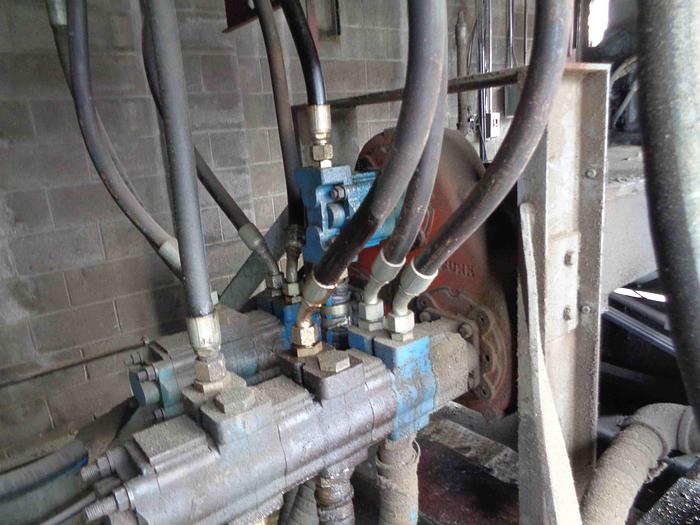 Used Detroit 60 Series Diesel skid w/600 gal. Hyd.tank