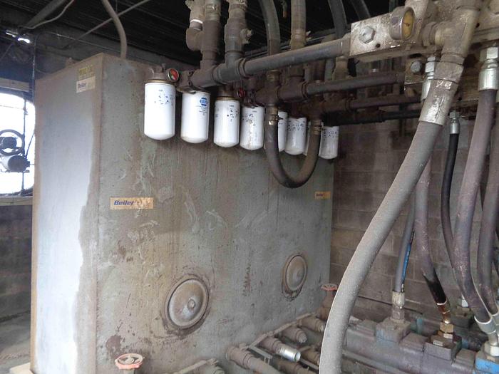 Used Detroit 60 Series Diesel skid w/600 gal. Hyd.tank