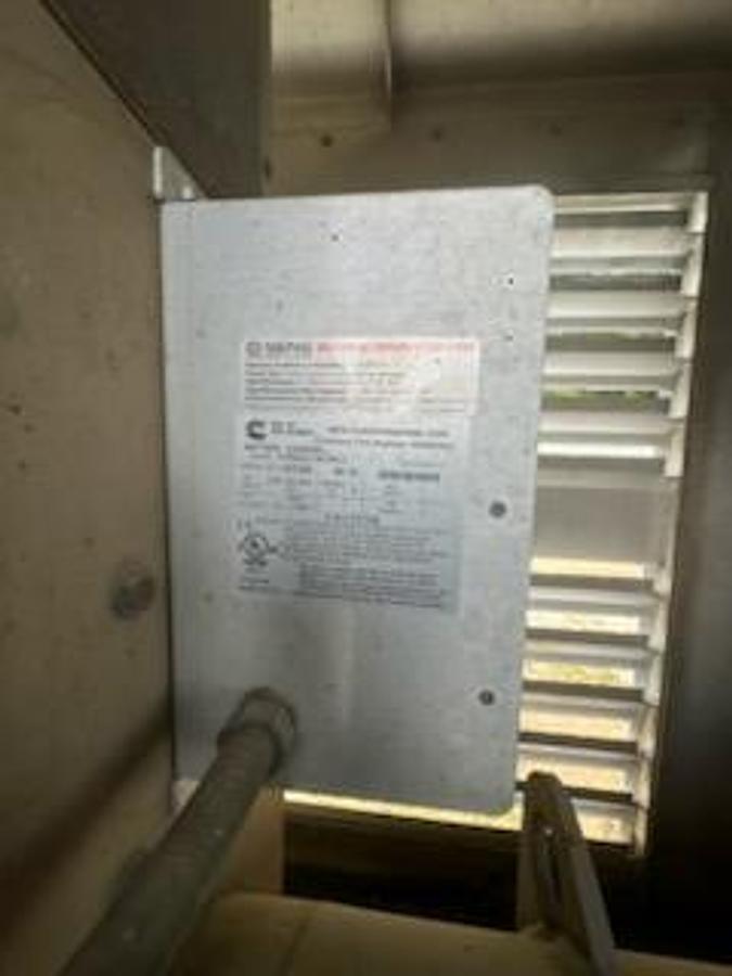 Used 150 KW Cummins Diesel enclosed Generator