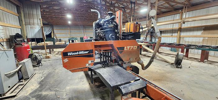 Used LT70 Super Hyd Wide Wood-Mizer Bandmill