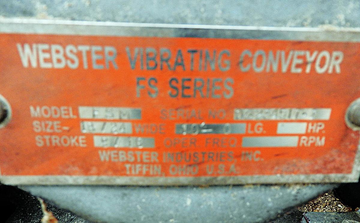 Used Vibrating Conveyor
