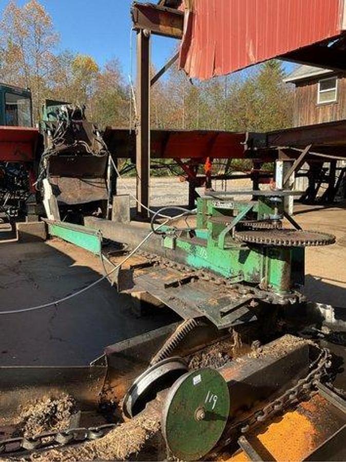 Used Morbark debarker complete hydraulic  set-up