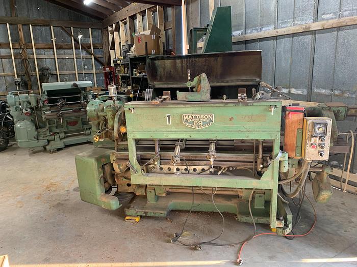 Used 2 Mattison Lathes and Tooling #20117
