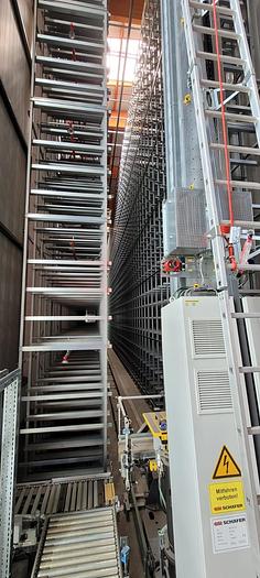Gebraucht Automatisches Kleinteilelager (AKL) mit Fördertechnik für E3 - Kisten (600x400x320mm)