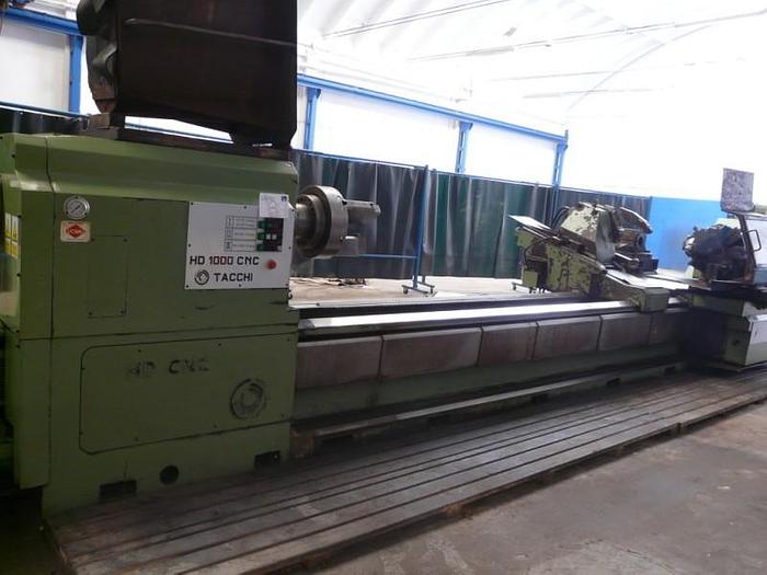 Used TACCHI HD 1000 x 5000 CNC LATHE