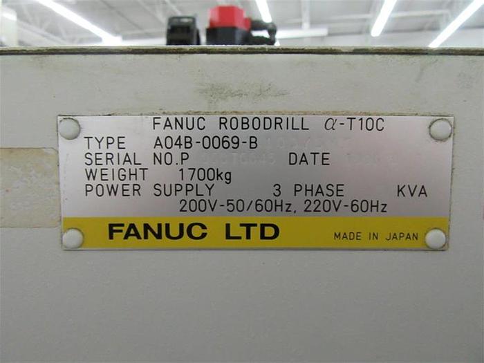 Used 1996 Fanuc Robodrill Alpha T-10C