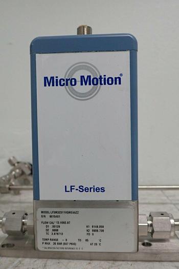 Used 2 Micro Motion LF Type 4X/IP65 Flow Meters LF3M32311VGMEAAZZ LF4M32311VGMEAAZZ