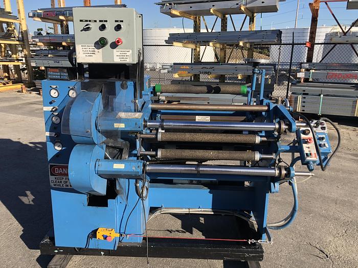 Used 24" ARROW 325 DULPEX SLITTER REWINDER REBUILT 2008