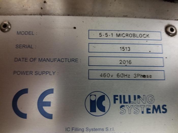 Used Filling Line, Bottle, Beer, ICF Systems, Rinser, Filler, #A743766