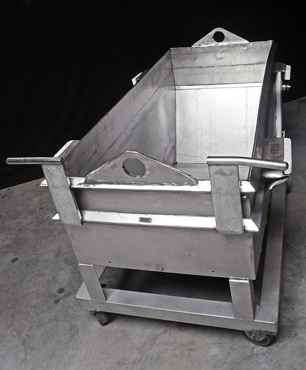 Used USED HOISTABLE DOUGH TROUGH