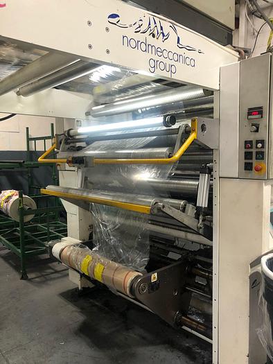 Used 60" WIDE NORDMECCANICA SUPER SIMPLEX SOLVENTLESS LAMINATOR