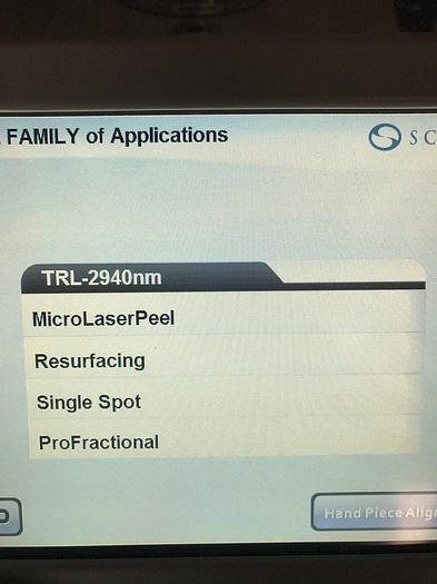 Used Sciton Profile w/ Dual (2) 1064 nm, Dual (2) 2940 nm w/ Profractional X BBL