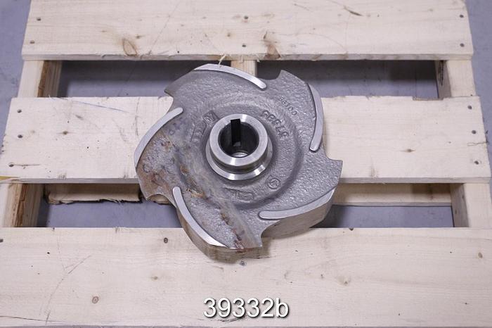 Used Goulds 3175 Pump Impeller, 4x6x14, 5-Vane, 10.25" Diameter #39332